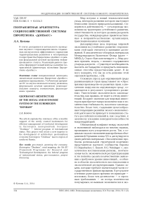 Геотранзитная архитектура социохозяйственной системы еврорегиона "Донбасс"