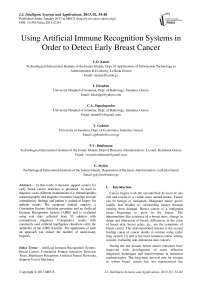 Using Artificial Immune Recognition Systems in Order to Detect Early Breast Cancer