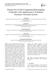 Design Novel Soft Computing Backstepping Controller with Application to Nonlinear Dynamic Uncertain System