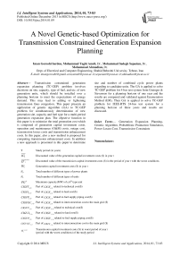 A Novel Genetic-based Optimization for Transmission Constrained Generation Expansion Planning