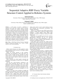Sequential Adaptive RBF-Fuzzy Variable Structure Control Applied to Robotics Systems