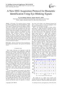A New EEG Acquisition Protocol for Biometric Identification Using Eye Blinking Signals