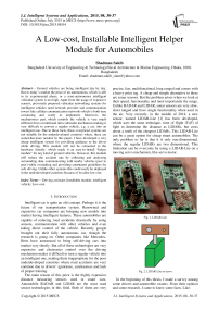 A Low-cost, Installable Intelligent Helper Module for Automobiles