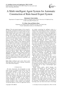A Multi-intelligent Agent System for Automatic Construction of Rule-based Expert System