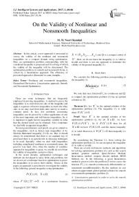 On the Validity of Nonlinear and Nonsmooth Inequalities