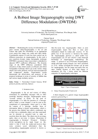 A Robust Image Steganography using DWT Difference Modulation (DWTDM)