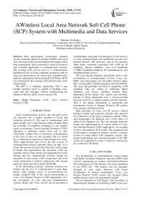 AWireless Local Area Network Soft Cell Phone (SCP) System with Multimedia and Data Services