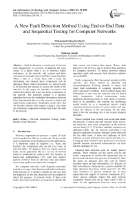 A New Fault Detection Method Using End-to-End Data and Sequential Testing for Computer Networks