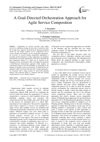A Goal-Directed Orchestration Approach for Agile Service Composition