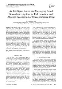 An Intelligent Alarm and Messaging Based Surveillance System for Fall Detection and Absence Recognition of Unaccompanied Child