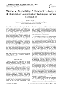 Minimizing Separability: A Comparative Analysis of Illumination Compensation Techniques in Face Recognition