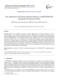 The Application of Federated Kalman Filtering in SINS/GPS/CNS Intergrated Navigation System