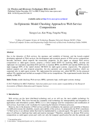 An Epistemic Model Checking Approach to Web Service Compositions