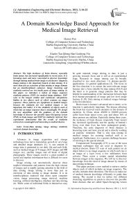 A Domain Knowledge Based Approach for Medical Image Retrieval
