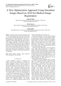 A New Optimization Approach Using Smoothed Images Based on ACO for Medical Image Registration