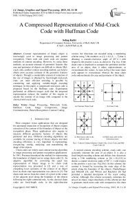 A Compressed Representation of Mid-Crack Code with Huffman Code