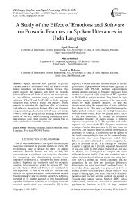 A Study of the Effect of Emotions and Software on Prosodic Features on Spoken Utterances in Urdu Language