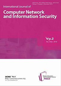 2 vol.2, 2010 - International Journal of Computer Network and Information Security