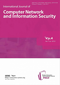 7 vol.4, 2012 - International Journal of Computer Network and Information Security