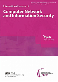 1 vol.5, 2013 - International Journal of Computer Network and Information Security