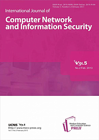 2 vol.5, 2013 - International Journal of Computer Network and Information Security