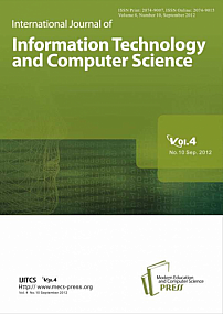 10 Vol. 4, 2012 - International Journal of Information Technology and Computer Science