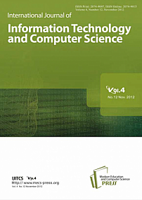 12 Vol. 4, 2012 - International Journal of Information Technology and Computer Science