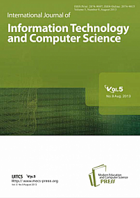 9 Vol. 5, 2013 - International Journal of Information Technology and Computer Science