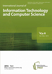 4 Vol. 6, 2014 - International Journal of Information Technology and Computer Science