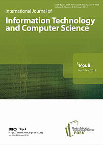 2 Vol. 8, 2016 - International Journal of Information Technology and Computer Science