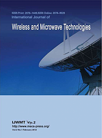 1 Vol.2, 2012 - International Journal of Wireless and Microwave Technologies