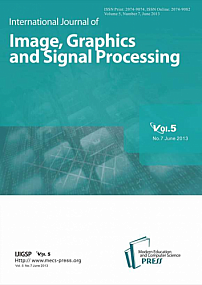 7 vol.5, 2013 - International Journal of Image, Graphics and Signal Processing