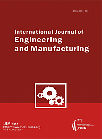 4 vol.1, 2011 - International Journal of Engineering and Manufacturing
