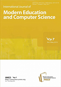 5 vol.7, 2015 - International Journal of Modern Education and Computer Science