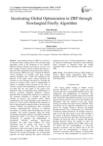 Inculcating global optimization in ZRP through newfangled firefly algorithm