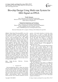 Bio-chip design using multi-rate system for EEG signal on FPGA