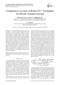 Comparative account of robust h∞ techniques for missile autopilot design