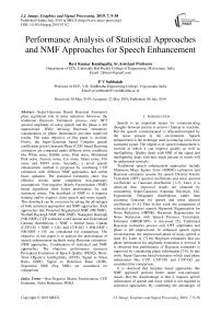 Performance analysis of statistical approaches and NMF approaches for speech enhancement