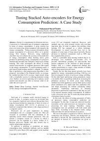 Tuning stacked auto-encoders for energy consumption prediction: a case study