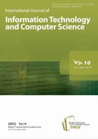 Cover page and Table of Contents. vol. 10 No. 3, 2018, IJITCS