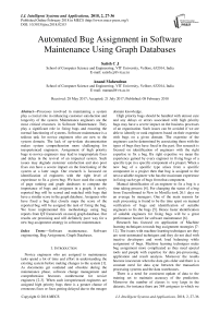 Automated bug assignment in software maintenance using graph databases