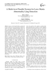 A multi-level parallel system for laws masks abnormality lung detection