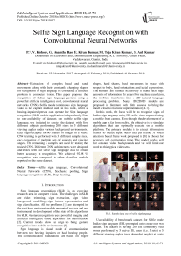 Selfie sign language recognition with convolutional neural networks