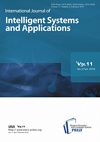 2 vol.11, 2019 - International Journal of Intelligent Systems and Applications