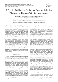 A cyclic attribution technique feature selection method for human activity recognition