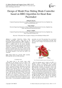 Design of model free sliding mode controller based on BBO algorithm for heart rate pacemaker