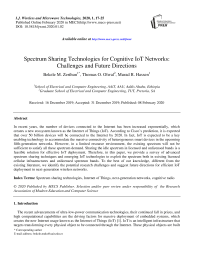 Spectrum Sharing Technologies for Cognitive IoT Networks: Challenges and Future Directions