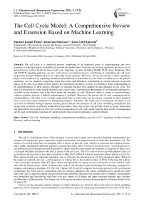 The Cell Cycle Model: A Comprehensive Review and Extension Based on Machine Learning