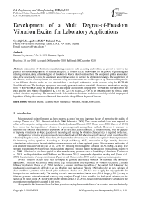 Development of a Multi Degree-of-Freedom Vibration Exciter for Laboratory Applications