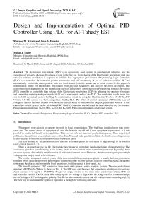 Design and Implementation of Optimal PID Controller Using PLC for Al-Tahady ESP